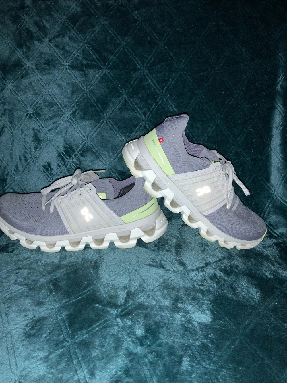 On Running comfortable lavender